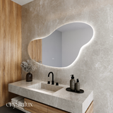 Swan Back-Lit LED Bathroom Mirror | 800 x 1500