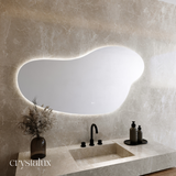 Swan Back-Lit LED Bathroom Mirror | 800 x 1500