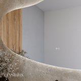 Swan Back-Lit LED Bathroom Mirror | 800 x 1500