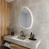 Rock Back-Lit LED Bathroom Mirror | 900 x 700