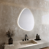 Rock Back-Lit LED Bathroom Mirror | 900 x 700