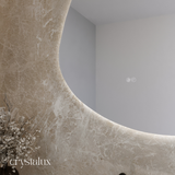 Rock Back-Lit LED Bathroom Mirror | 900 x 700