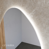 Rock Back-Lit LED Bathroom Mirror | 900 x 700