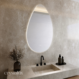 Pebble Back-Lit LED Bathroom Mirror | 1200 x 700