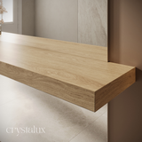 Arch Wall-Mount Integrated Shelf Mirror | 1800 x 1000
