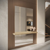 Rectangle Wall-Mount Integrated Shelf Mirror | 1800 x 1000