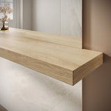 Rectangle Wall-Mount Integrated Shelf Mirror | 1800 x 1000