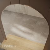 Arch Wall-Mount Integrated Shelf Mirror | 1800 x 1000