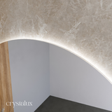 Arch Back-Lit LED Bathroom Mirror | 800 x 1200