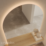 Arch Back-Lit LED Wall-Mount Integrated Shelf Mirror | 1800 x 1000 (Pre-order for mid September)
