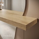 Orka Irregular/Asymmetric Wall-Mount Integrated Shelf Mirror | 1900 x 900