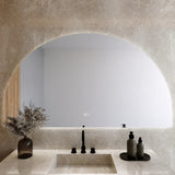 Arch Back-Lit LED Bathroom Mirror | 1000 x 1800