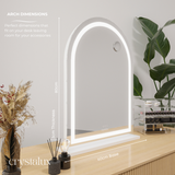 Archa Vanity Make Up Mirror (Pre-order for late March)