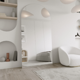 MEGA ARLO FRAMELESS ARCH MIRROR | 2000 X 1000