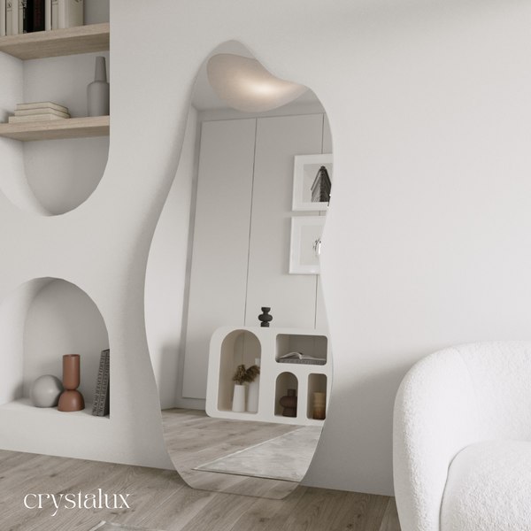 Hourglass Irregular / Asymmetric Mirror | 1800 x 800mm – Crystalux