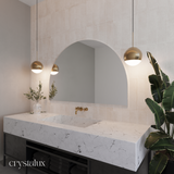 Arch Vanity Mirror Frameless | 800 x 1200