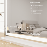 Archa Vanity Make Up Mirror (Pre-order for late March)