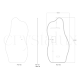 Mega Hourglass Back-Lit Full Length LED Mirror | 2000 x 1000 (Pre-order for mid May)