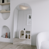 Arlo Frameless Full Length Arch Mirror | 1800 x 800