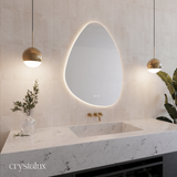 LED Rock Vanity Mirror Frameless | 950 x 700