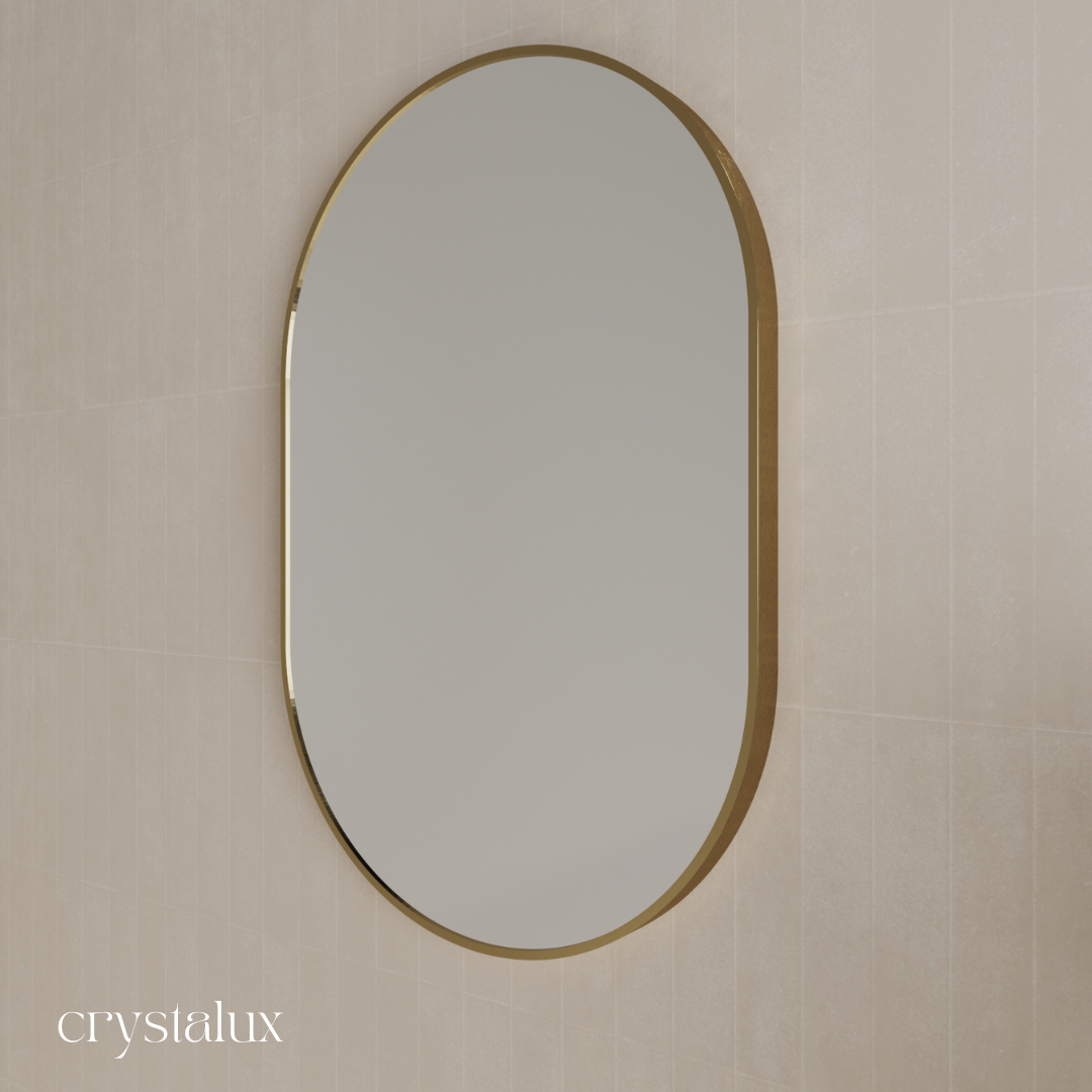 Pill Vanity Mirror Framed | 950 x 600