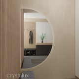 Half Moon Back-Lit Full Length LED Mirror | 1800 x 1000