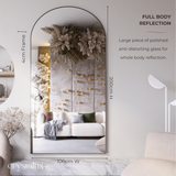 Mega Aria Full Length Arch Mirror | 2000 x 1000