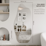 Hourglass Irregular / Asymmetric Mirror | 1800 x 800mm