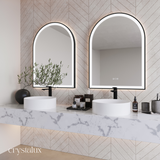 LED Arch Vanity Mirror Framed | 950 x 700