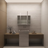 Arch Mirror Frameless Shaving Cabinet | 800 x 1200