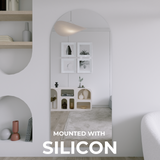 Arlo Frameless Full Length Arch Mirror | 1800 x 800 (Pre-order for early September)