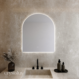 Arch Back-Lit LED Bathroom Mirror | 900 x 750