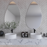 Pebble Vanity Mirror Frameless | 1200 X 700