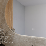 Oval Back-Lit LED Bathroom Mirror | 800 x 1200