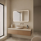 Rectangle Frameless LED Mirror Cabinet | 800 x 1200