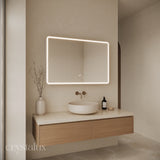 Rectangle Frameless LED Mirror Cabinet | 800 x 1200