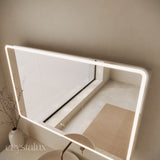 Rectangle Frameless LED Mirror Cabinet | 800 x 1200