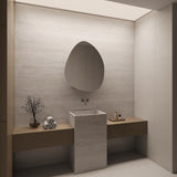 Rock Mirror Frameless Shaving Cabinet | 900 x 750