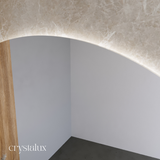 Arch Back-Lit LED Bathroom Mirror | 1000 x 1500