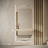 Atelier – Wall Mounted Shelf Mirrors