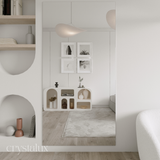 Mega Recta Frameless Rectangle Mirror | 2000 x 1000 (Pre-order for mid July)
