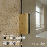 Melo Frameless Walk-In Shower Screen 2050mm – Clear