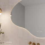 LED Cloud Vanity Mirror Frameless | 950 x 650