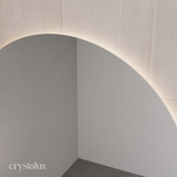 LED Arch Vanity Mirror Frameless | 1100 x 900