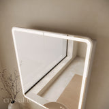 Rectangle Frameless LED Mirror Cabinet | 900 x 750