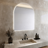 Arch Back-Lit LED Bathroom Mirror | 1100 x 900