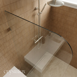 Celine Radius Frameless Shower Screen 2050 | Clear
