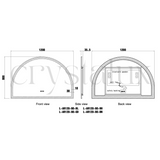 Lumin - Aluminium Framed LED Mirrors