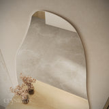 Stone Wall-Mount Integrated Shelf Mirror | 1800 x 800
