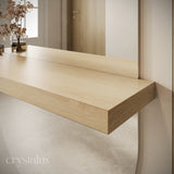 Oval Wall-Mount Integrated Shelf Mirror | 1800 x 800